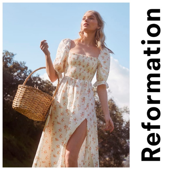 reformation marabella dress